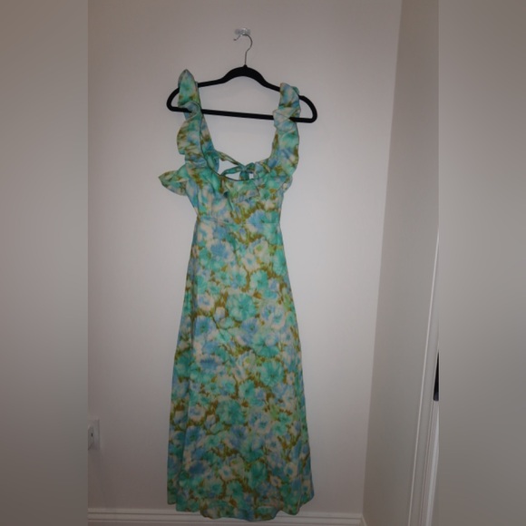 ZIMMERMAN Floral Ruffle Dress - Picture 1 of 6